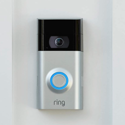 Ring Video Doorbell 2 - Quick Release Rechargable Battery Powered WiFi Doorbell Security Camera with Two way talk - Full HD video - Motion Detection - Night Vision