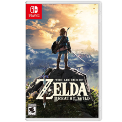 The Legend of Zelda Breath of the Wild Nintendo Switch Video Game