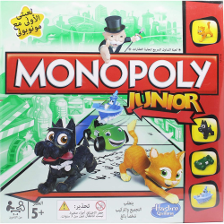 MONOPOLY JUNIOR FOR 5 Years & Above ( ARABIC )
