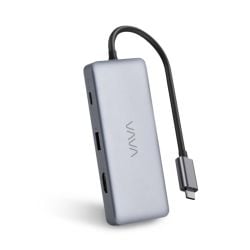 موزع يو اس بي VAVA USB-C 8-in-1 4K UHD HDMI 1Gbps RJ45 منفذ ايثرنت من فافا