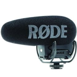 ميكروفون بندقية Rode VideoMic Pro+ مثبت على الكاميرا