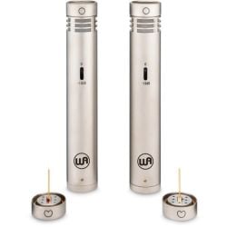 Warm Audio WA-84 Stereo Microphone Pair with Omni & Cardioid Capsules - Nickel