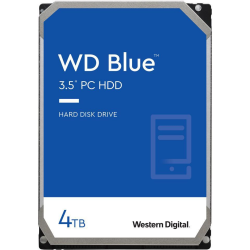 WD Blue WD40EZRZ 4TB Desktop Hard Disk Drive - 5400 RPM SATA 6Gb/s 64MB Cache 3.5 Inch