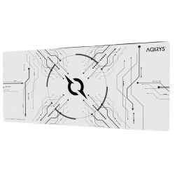 Aqirys Gruis Gaming Extra Large Mousepad - White