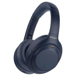 sony wh-1000xm4 wireless noise canceling headphones blue