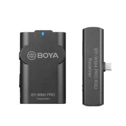 Boya WM4 PRO-K5 2.4 GHz Wireless Microphone System For Android and other Type-C devices