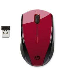 hp x3000 wireless mouse red