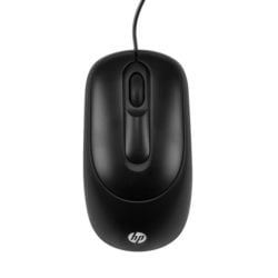 hp x900 wired usb mouse black