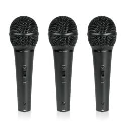 Behringer XM1800S 3 Dynamic Cardioid Microphones