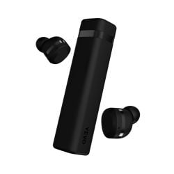 Happy Plugs YEVO 1 In-Ear Sound Isolating Bluetooth Headphones - Black