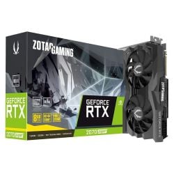 كرت الشاشة ZOTAC GeForce RTX 2060 ثنائي المراوح 6 جيجابايت رامات GDDR5 من زوتاك