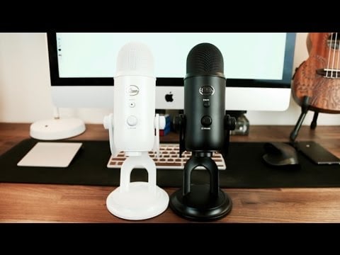 Blue Yeti WhiteOut Vs BlackOut USB Microphone Review!