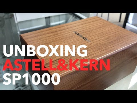 Astell & Kern A&ultima SP1000 High Resolution Music Player Unboxing