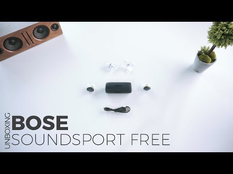 Bose Soundsport free Headphones Unboxing