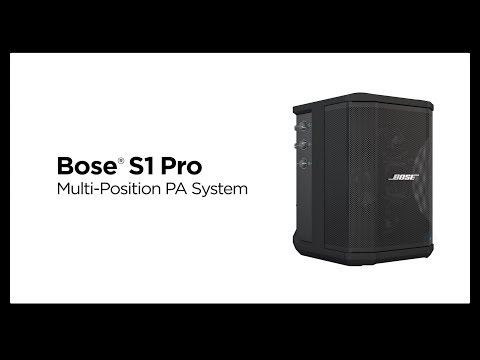 Bose S1 Pro Overview
