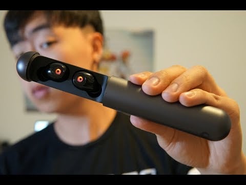Best True Wireless Carbon Headphones?? Review of Air by Crazybaby!!