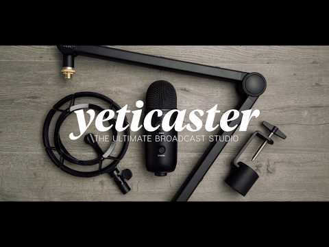 Yeticaster | Pro Broadcast Bundle with Yeti, Radius III, and Compass
