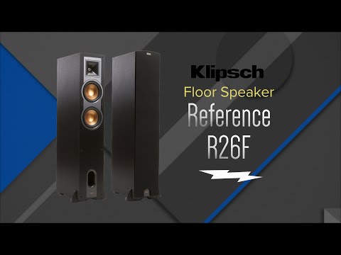 Hands On Review: Klipsch Reference R-26F Black Floorstanding Speaker - R-26F