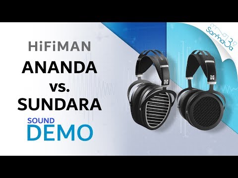 Hifiman Ananda vs Sundara Headphones Sound Demo