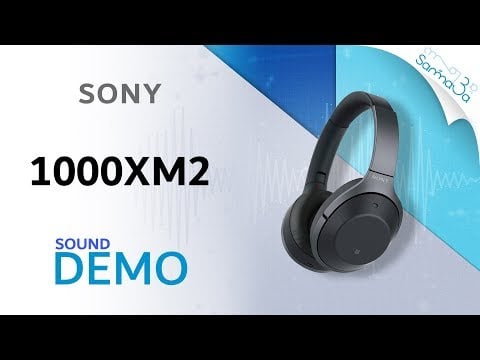 Sony 1000xm2 Noise canceling Headphones  Sound demo