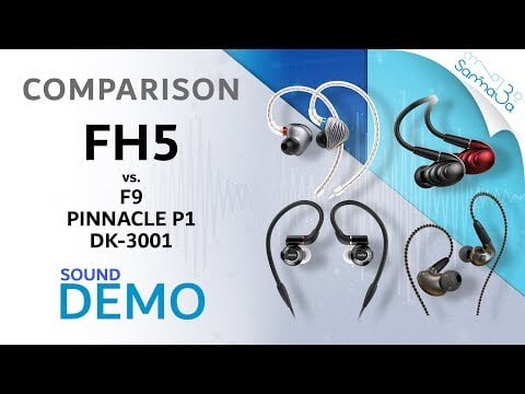 FiiO FH5 Headphones Comparison Sound Demo