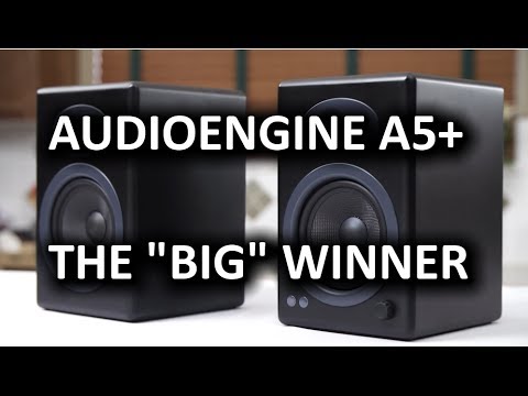Audioengine A5+ Powered Desktop Speakers