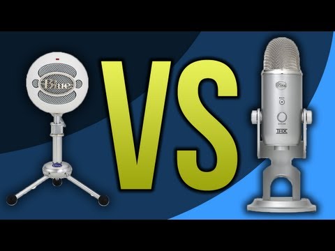 Blue Snowball VS Blue Yeti Microphone (Review / Comparison)