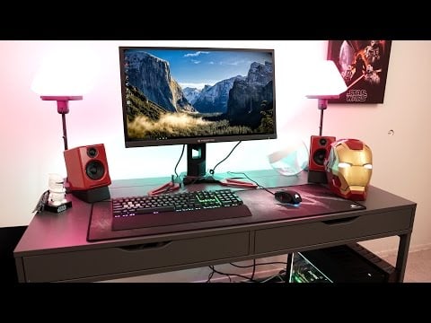 My Ultimate Gaming Desk + Setup Tour!