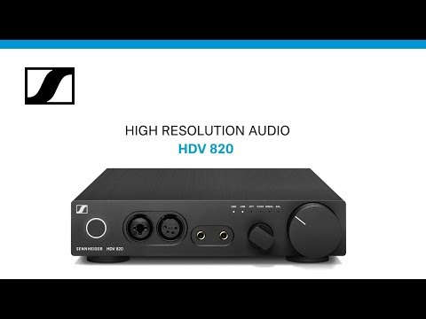 DSD audio and the HDV 820 headphone amplifier I Sennheiser