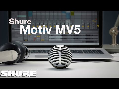 Shure Motiv MV5 Unboxing and review | Small microphone with huge quality