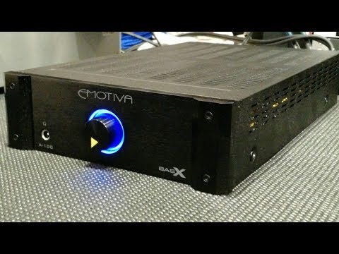 Z Review - Emotiva A-100 BasX (Headphone Amp Murderballs)