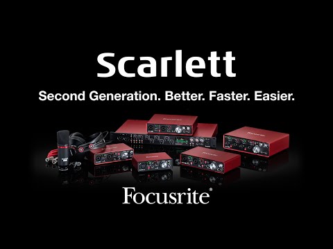 Focusrite // The New Second Generation Scarlett Range