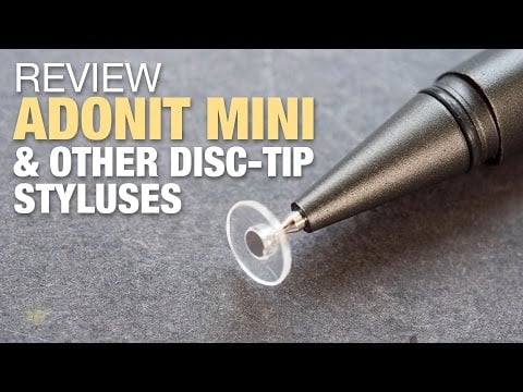 Review: Adonit Mini 3 and Other Disc-tip Styluses