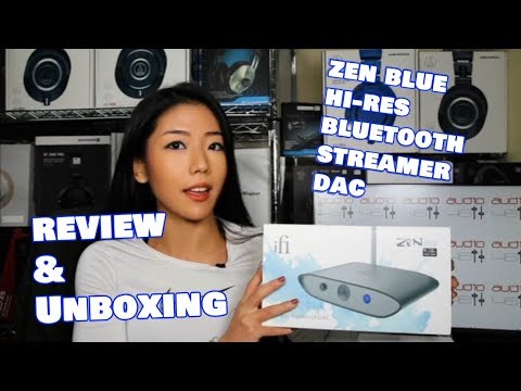 iFi Zen Blue Hi-Res Bluetooth Streamer DAC Review + Unboxing