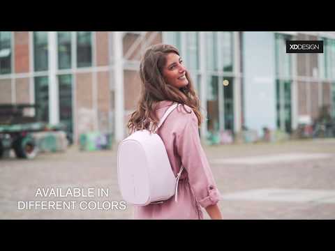 Elle Fashion Anti-Theft Travel backpack by XD Design