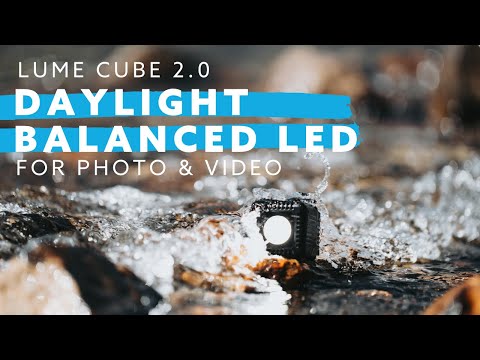 Lume Cube 2.0 Product Overview - Daylight Balanced LED Light For Photo, Video, & Content Creators
