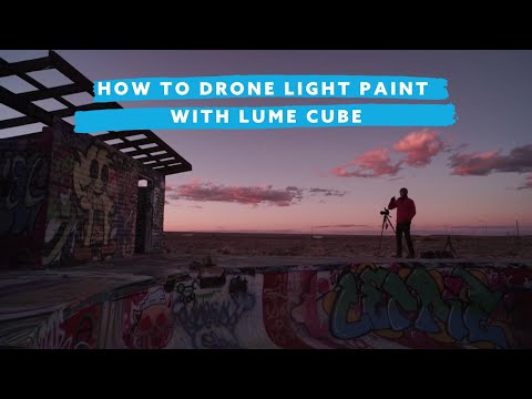 How To Drone Light Paint with Lume Cubes