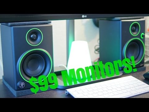 Mackie CR3 Monitor Speakers Review!