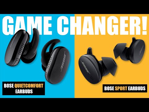 Bose QuietComfort Earbuds and Sport Earbuds | Game Changer! ????????????