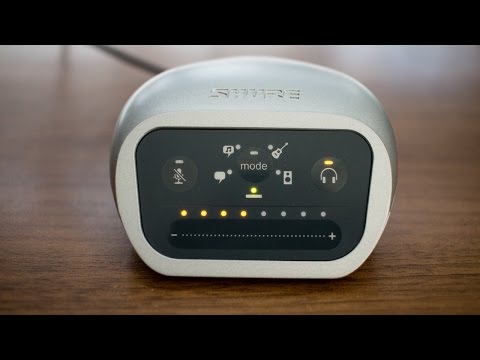 Shure MVi iOS Lightning & USB Audio Interface Review / Test