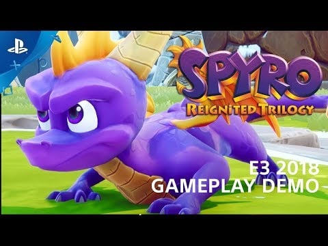 Spyro Reignited Trilogy - PS4 Gameplay Demo | PlayStation Live from E3 2018