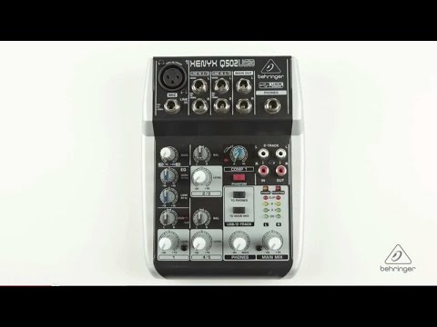 XENYX Q502USB Small Format Mixer & USB Audio Interface