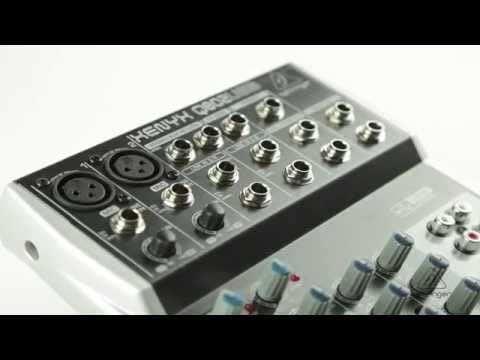 XENYX Q802USB Small Format Mixer & USB Audio Interface