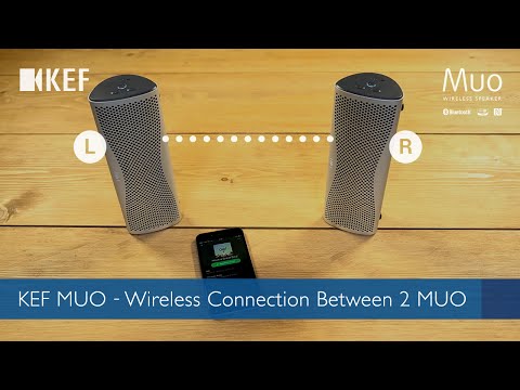 KEF MUO - WIRELESS CONNECTION BETWEEN 2 MUO