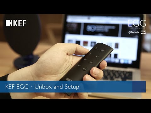 KEF EGG - Unbox and Setup