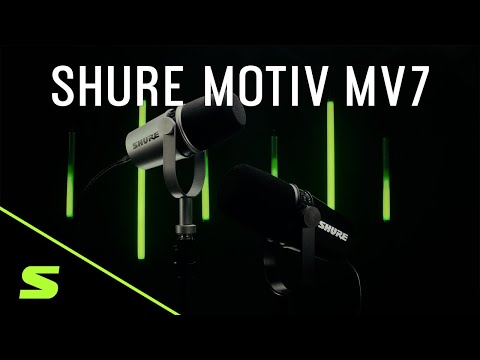 Shure MOTIV MV7 Podcast Microphone