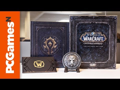 World of Warcraft: Battle for Azeroth Collector's Edition unboxing