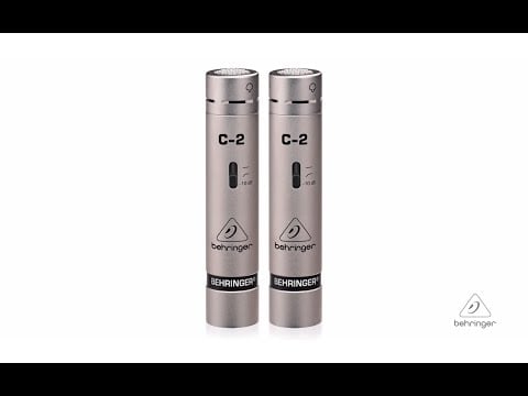 C-2 Matched Pair Studio Condenser Microphones