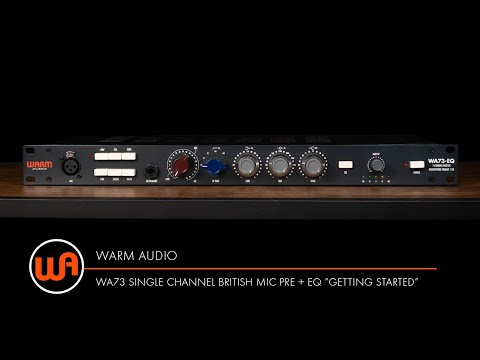 Warm Audio // WA73-EQ Single Channel British Mic Pre + EQ 