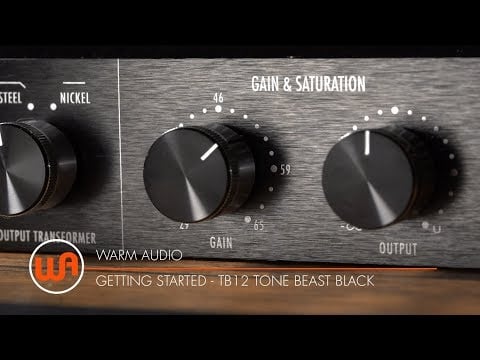 Warm Audio // TB12 Tone Beast Black - Tone Shaping Mic Pre - Getting Started